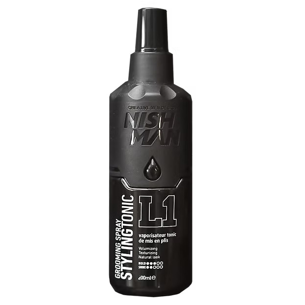 GROOMING SPRAY STYLINGTONIC L1 200ML NISHMAN
