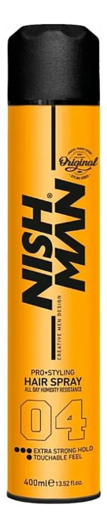 Laca Nishman Pro Styling Hair Spray 04 Extra Duro 400 Ml