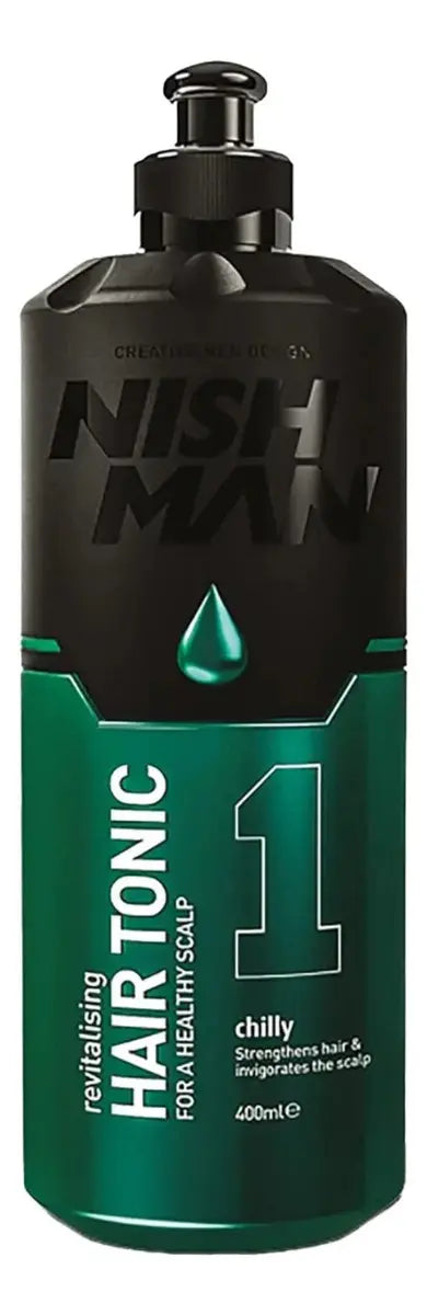 HAIR TONIC FOR HEALTHY SCALP 1 CHILLY 400ML NISHMAN