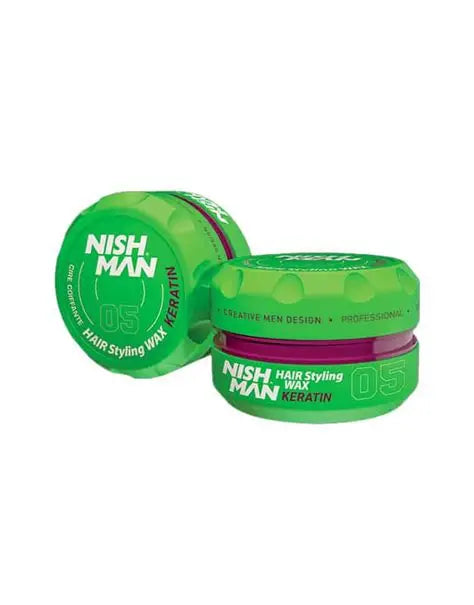 CERA HAIR STYLING WAX 05 KERATIN – NISHMAN - 150ml