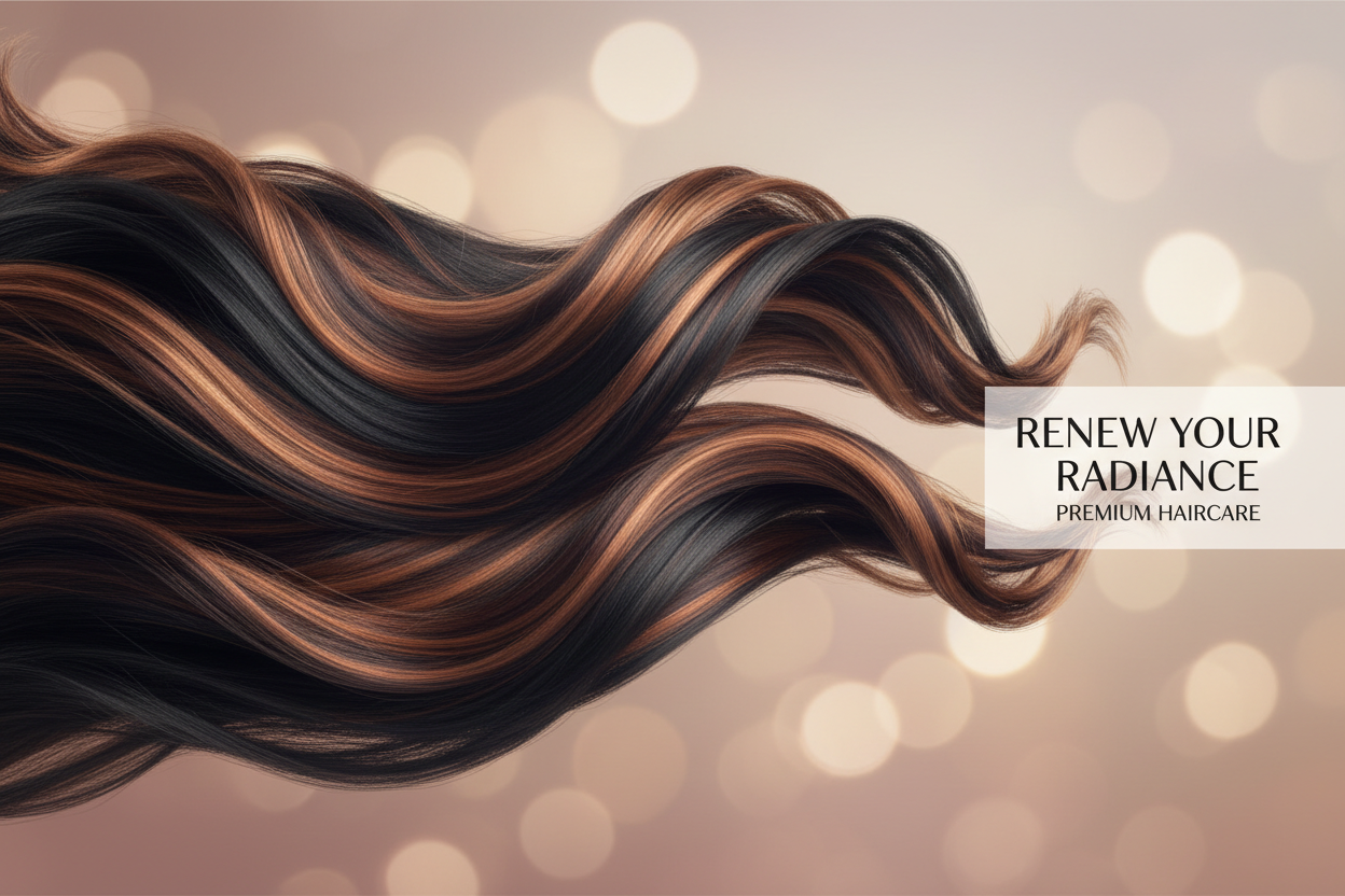 Banner cabello vibrante