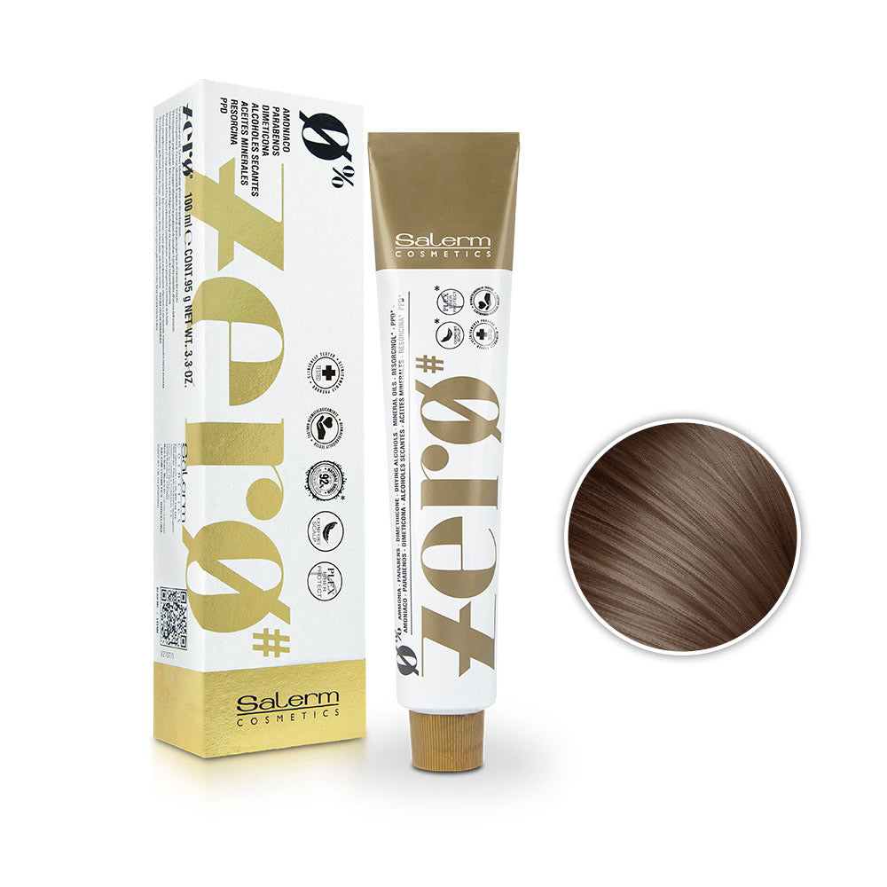 Tintura 7,1 Color ZERO Salerm 100 ml.