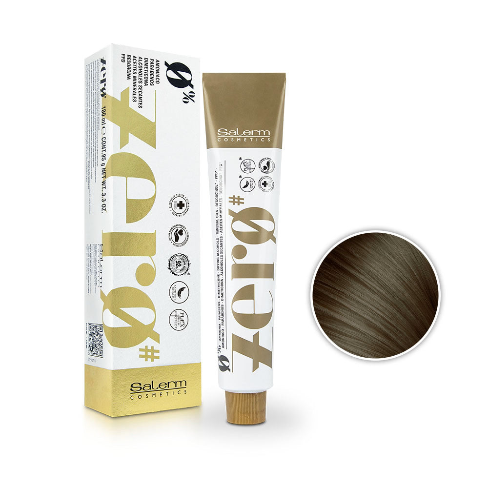 Tintura 6,0 Color ZERO Salerm 100 ml.